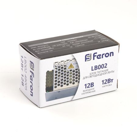 Трансформатор для светодиодной ленты Feron LB002 48005