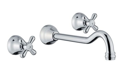 Смеситель для раковины Webert Armony AM750404015 настенный хром - фото 2