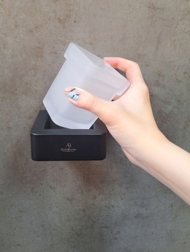 Стакан для зубных щеток AltroBagno Aperto AltroBagnoAperto080201MB - фото 3