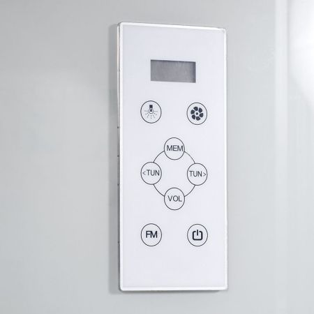 Душевая кабина AvaCan V1245 120х90 прямоугольная с крышей ориентация универсальная