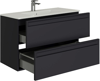 Тумба под раковину Allen Brau Eclipse 2.0 1.E1003.AM 2.0 100х46х63 подвесная цвет черный
