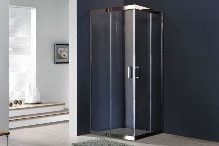 Душевой уголок Royal Bath HPD RB8090HPD-T-CH 90х80 стекло прозрачное профиль хром без поддона