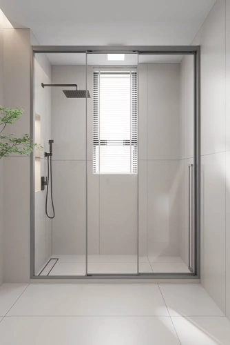 Душевая дверь Veconi Premium Prato 300 PR3/L-120-01-GR-C4 120х200 стекло прозрачное профиль графит - фото 4