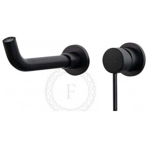 Смеситель для раковины Filarete Roun FL4020BL встраиваемый в стену черный - фото 5