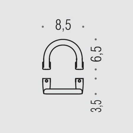 Крючок Colombo Lulu BLC47.HPS