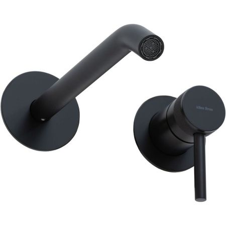Смеситель для раковины Allen Brau Priority 5.31A03-31 встраиваемый в стену черный