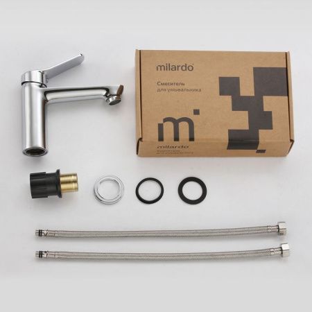 Смеситель Milardo Enjoy ENJSB00M01 на раковину хром