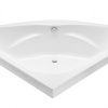 Ванна акриловая Santek Сан-паулу 1WH302399 150х150 угловая четверть круга без каркаса