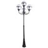 Садово-парковый светильник Arte Lamp Monaco (Монацо) A1497PA-4BK