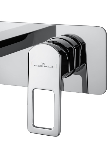 Смеситель Wonzon & Woghand Frame WW-88869010-CR встраиваемый в стену хром - фото 4