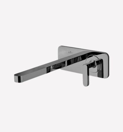 Смеситель для раковины Webert LV832506345 настенный никель
