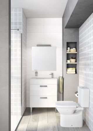 Тумба под раковину Roca Debba ZRU9302708 60х40 напольная цвет белый