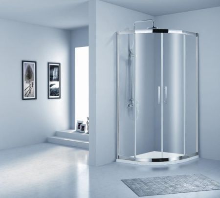 Душевой уголок Bravat Stream BS090.1203S 90х90 стекло прозрачное профиль хром без поддона