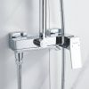 Душевая стойка Shevanik S4036 настенная цвет хром