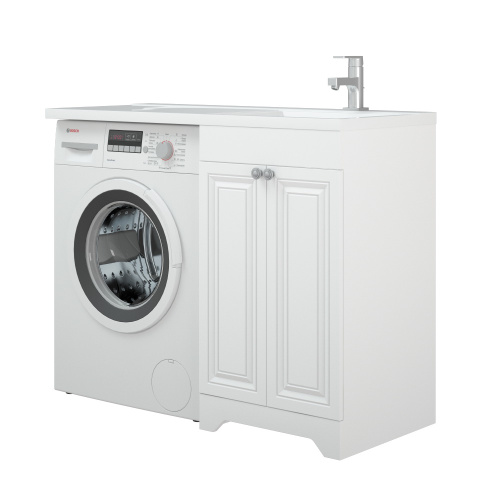 Тумба под раковину Corozo Леон SD-00000890 48х47х85 цвет белый - фото 5