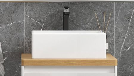 Столешница Velvex KLAUFS st.KLA.60 дуб французский 60х50 накладная цвет дерево