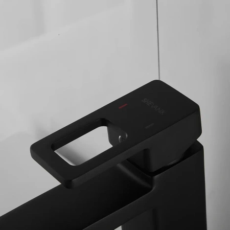 Смеситель Shevanik S8271H на раковину черный