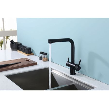Смеситель для кухни Splenka S70 S70.61.06 на мойку черный