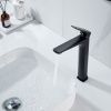 Смеситель для раковины Shevanik S4211H на столешницу черный