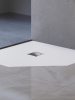 Душевой поддон из искусственного камня RGW Stone Tray (Стоун Трей) 16155100-01 100х100 белый без ножек