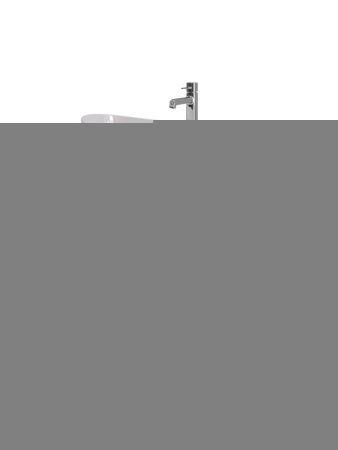 Тумба с раковиной Orange Line Li-100TubMDF+B08-585W 100х50