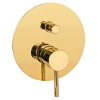 Смеситель для душа Remer X Style X09LDO встраиваемый в стену золото глянцевое