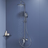 Душевая стойка RGW Shower Panels (Шоувер панелс) 59140125-01 настенная цвет хром