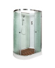 Душевая кабина AvaCan EM2012RN 120х90 асимметричная без крыши ориентация правая
