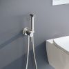 Гигиенический душ со смесителем RGW Shower Panels 511408206-01 хром