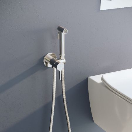 Гигиенический душ со смесителем RGW Shower Panels 511408206-01 хром