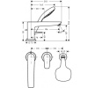 Смеситель Hansgrohe Talis E 71731000 на борт ванны хром