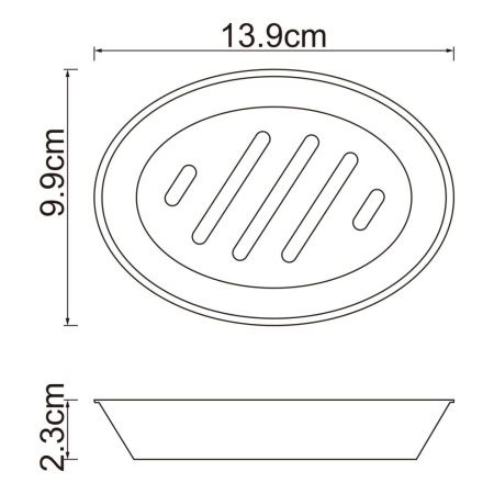 Мыльница WasserKRAFT 6729