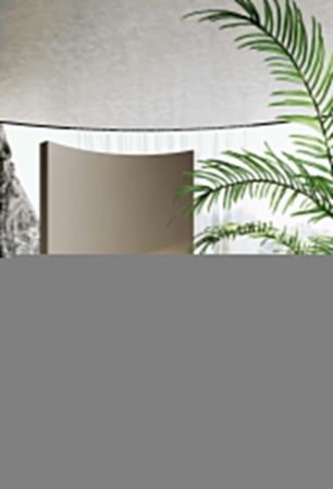 Раковина из полиэфирной смолы Abber KRISTALL AT2802Vesuvian 50х40 накладная цвет зеленый без отверстий под смеситель