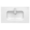 Раковина из сантехнического фарфора Aquaton VICTORIA NORD 732799C000 80х50 накладная цвет белый 1 отверстие под смеситель