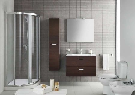 Шкаф-пенал Roca Victoria Nord ZRU9000025 30х150 подвесной цвет коричневый