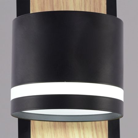 Бра Reluce 22540-0.2-01 BK+WOOD
