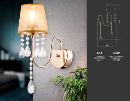 Бра Ambrella Light Traditional (Традитионал) TR4596
