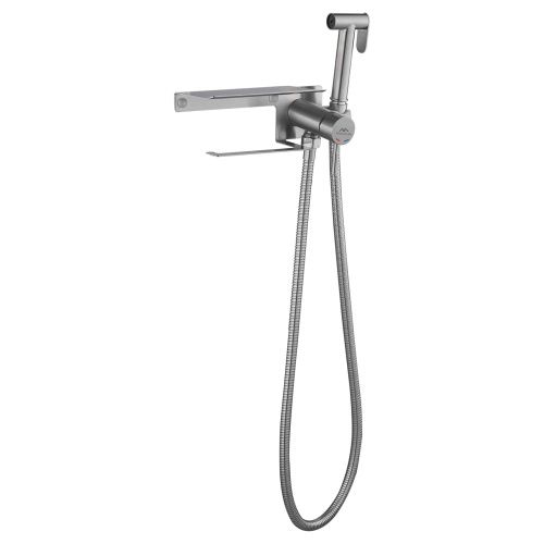 Гигиенический душ со смесителем Fashun A57703 сатин - фото 2