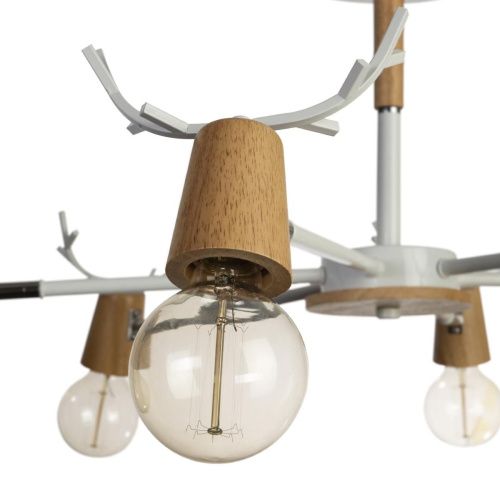 Люстра на штанге Loft It SVEN 10024/6 Black - фото 5