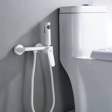 Гигиенический душ со смесителем Shevanik S43C S4305C-1 белый