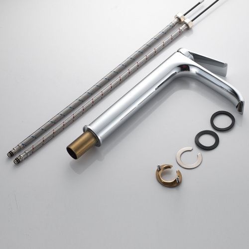 Смеситель для раковины Shevanik S4111 на столешницу хром - фото 4