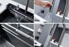 Кухонная мойка Cerutti SPA CT10578 75х45 цвет серый