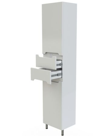 Шкаф-пенал Orange TOPLINE-Rio PR40-05KR 40х190 напольный цвет белый