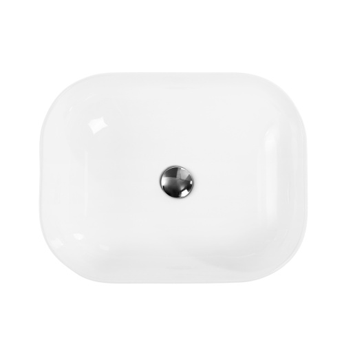 Раковина BelBagno 40 см BB1302 накладная цвет белый глянцевый - фото 2