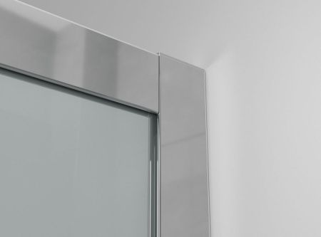 Душевой уголок Ambassador Kingston 14011104 90х90 стекло прозрачное профиль хром без поддона