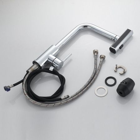 Смеситель для кухни Shevanik S263 на мойку хром