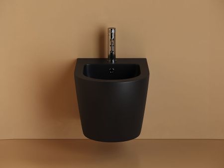 Биде подвесное Ceramica Nova UNO CN11002MB цвет черный