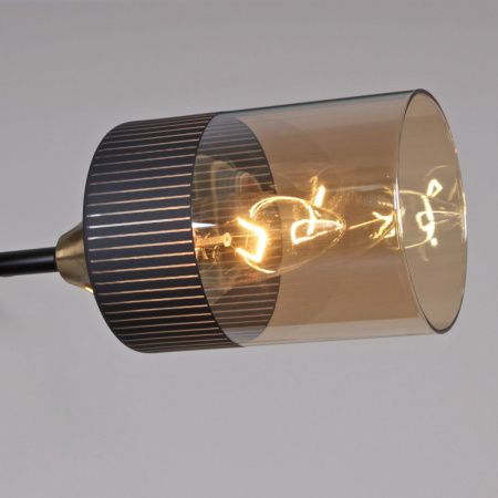 Люстра потолочная Reluce 48460-0.3-08 BK+COPPER