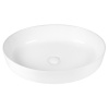 Раковина из сантехнического фарфора Bond Oval S62-550 55х40 накладная цвет белый глянцевый