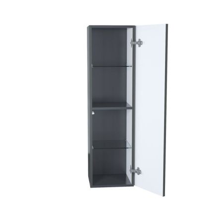 Шкаф-пенал Iddis Bild BIL30G0i97 30х110 подвесной цвет серый